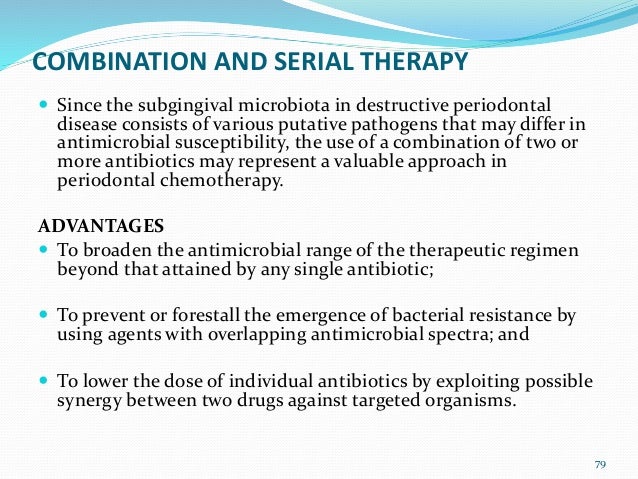 Antimicrobials in Periodontics